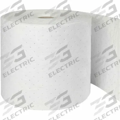 BRADY SPC ABSORBENTS Sorbent Roll: Polypropylene, White, 150 ft Roll Lg - Sorbent Rolls