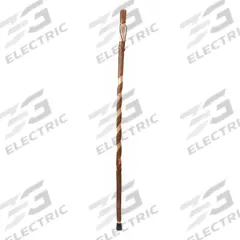 BRAZOS WALKING STICKS Walking Stick: Walking Stick, Std, Single, Wood, Rubber Bottom Tip, 48 in (MPN 602-3000-1317). Key specifications — Handle Type: Standard; Includes: Rubber Bottom Tip; Color: Twisted; Handle Material: Wood; Construction: Wood; Brand: BRAZOS WALKING STICKS; Product Type: Walking Stick.