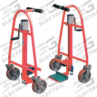 Dayton Machinery and Equipment Mover: 1,300 lb - Mechanical-Lift Machinery & Equipment Movers with Middle Nose Plate