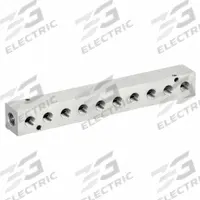 PNEUMADYNE INC Pipe Manifold Fitting: Inline, NPT x NPT, Rectangle, Stainless Steel, 1/4 in NPT (MPN M10-125-10-SS). Key specifications — Material: Stainless Steel; Brand: PNEUMADYNE INC; Specific Fitting Shape: Rectangle.