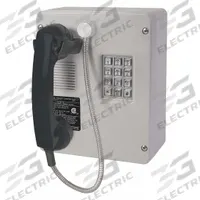 HUBBELL GAI-TRONICS Telephone: Surface Mount, Keypad, 246-001AC, Volume Control, Indoor, PSTN, Gray. Key specifications — attr928999: Corrosion Resistant; attr929001: No; attr929004: No; attr929005: Yes; attr928966: 246-001AC; attr928972: Hytrel; attr928968: No; attr928969: No.