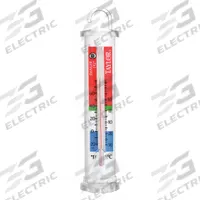 TAYLOR Liquid Filled Food Service Thermometer: Refrigerator/Freezer, Analog, 6 in Overall Lg (MPN 5927). Key specifications — Accuracy: ±1°F; Brand: TAYLOR; Case Material: Plastic; Display Type: Analog; Features: Can Stand or Hang; Lens Material: Glass; NSF Certified: Yes; Thermometer Type: Refrigerator/Freezer Thermometer.