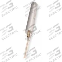 VULCAN Cal-Stat Thermostat: Basic Cartridge, Open on Rise, -100° to 600°F, 1/2°F, 1/2 in Sheath Dia (MPN 1A1C9). Key specifications — Switch Action: Open on Rise; Temperature Control Range: -100° to 600°F; Temperature Differential: 1/2 °F; Control Type: Adjustable Screw; Brand: VULCAN.