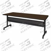 KOBE Seminar/Training Table: Walnut, 29 in, 72 in Table Lg, 24 in Table Wd, Nestable, Fixed Ht (MPN MKFTM7224NW). Key specifications — Brand: KOBE; Tabletop Color: Walnut.