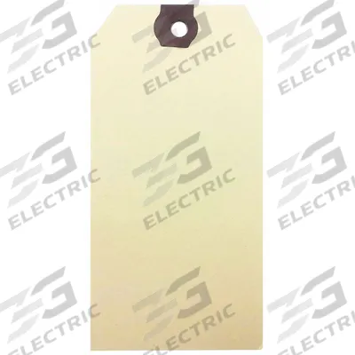 APPROVED VENDOR Shipping Tag: #7 - Manila Shipping Tags
