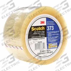 SCOTCH Carton Sealing Tape: 2.5 mil Tape Thick, 3 in x 110 yd, 373. Key specifications — Brand: SCOTCH; Tape Series: 373.