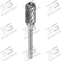 SGS PRO Carbide Bur: Ball-Nosed Cylinder, SC-2, Steel Cut, 3/8" x 3/4" Head, 1/4" Shank (MPN 19364). Key specifications — Trade Number: SC-2; Brand: SGS PRO.