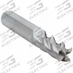 CLEVELAND Square End Mill: Carbide, 4 Flute, 3/8" Mill Dia, 5/8" LOC, 2" OAL (MPN C60027)
