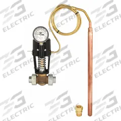 SPENCE Reverse Acting Temperature Regulator: For Steam Media, 3/4 in Pipe Connection Size, Bronze (MPN 2020TD-GQD). Key specifications — Brand: SPENCE.