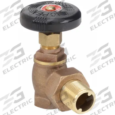 APPROVED VENDOR Radiator Valve: 109-304, 3/4 in NPT, 60 psi / 15 psi, Bronze, 3/4 in - Radiator Valves for Hot Water & Steam Systems