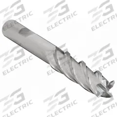 CLEVELAND Square End Mill: Carbide, Double End, 4 Flute, 1/2" Mill Dia, 1" LOC, 4" OAL (MPN C60288)