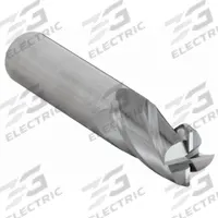 CLEVELAND Square End Mill: Carbide, 4 Flute, 5/8" Mill Dia, 3/4" LOC, 3" OAL (MPN C61906)