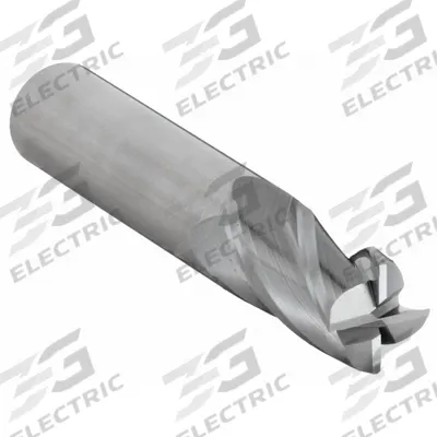 CLEVELAND Square End Mill: Carbide, 4 Flute, 5/8" Mill Dia, 3/4" LOC, 3" OAL (MPN C61906) - Carbide Square End Mills for Aluminum