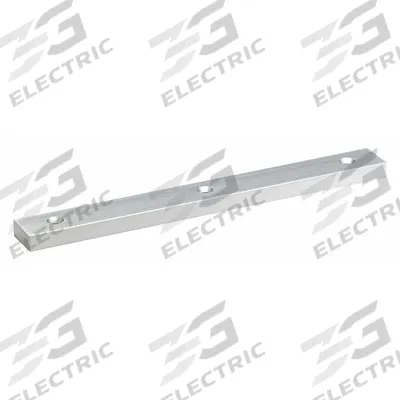 DYNALOCK Filler Plate: 11 in Lg, 1 1/4 in Wd - Mounting Brackets & Filler Plates