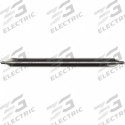 KEO Center Drill: Plain Type, #0, 60°, 4 in Overall Lg - Plain-Tip Center Drills