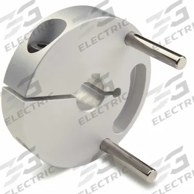 RULAND MANUFACTURING Controlflex Coupling Hub: 1° Angular Misalignment, 1 mm Axial Motion - Double Insert Hubs for Keyed Shafts