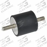 JW WINCO Vibration-Isolating Mount: Cylindrical, Natural Rubber, Male x Male Style (MPN 451.1-19-19-1/4-55). Key specifications — Isolator Body Material: Natural Rubber.