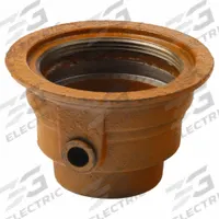 SMITH LIGHT COMMERCIAL Floor Drain Body: 6 1/2 in Overall Dia, 2 in Nominal Pipe Size, No Hub, Round (MPN 210-Y02). Key specifications — Color: Yellow; Connection Type: No Hub; Brand: SMITH LIGHT COMMERCIAL; Includes: Trap Primer Connection.