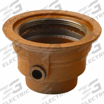 SMITH LIGHT COMMERCIAL Floor Drain Body: 6 1/2 in Overall Dia, 2 in Nominal Pipe Size, No Hub - Floor Drain Bodies