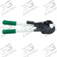GREENLEE Ratchet Cable Cutter: Fiberglass Handle, Shear, For 1 3/16 in Max Dia Data Cable (MPN 774). Key specifications — attr324789: GREENLEE; attr308384: Shear; attr308389: Fiberglass; attr308391: 795 kcmil (Aluminum).