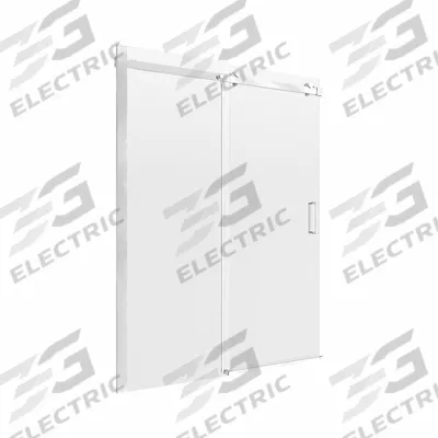 FOREMOST Shower Door: 46 7/8 in Min. Door Wd, 48 in Max. Door Wd, 74 in Overall Ht - Sliding & Panel Shower Doors