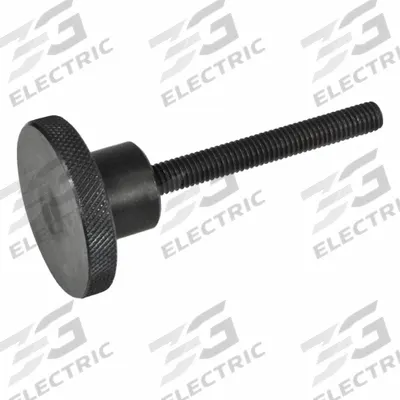 JW WINCO Knurled Screws; Knurled Hand Knobs: Knurled, Steel, 10"-24 Thread, 1 in Thread Lg - Knurled Knobs with Threaded Stud