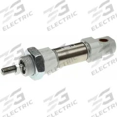 SMC Round Body Cylinder: 25 mm Bore, 200 mm Stroke, Non-Repairable, Stainless Steel, Air Cushion (MPN C85N25-200C). Key specifications — attr1122958: Rotating Rod; attr942235: Carbon Steel; attr942202: SMC; attr942209: Aluminum; attr942227: Pivot; attr942243: C85.