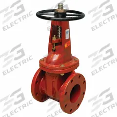 WATTS Gate Valve: 2 1/2 in Nominal Valve Size, Cast Iron, Outside Screw and Yoke (OS&Y), Wheel (MPN OSY-RW-Gate21/2). Key specifications — Wedge Material: Cast Iron; Brand: WATTS; Bonnet Material: Cast Iron.