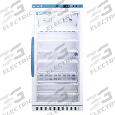 ACCUCOLD Vaccine Refrigerator: 8 cu ft, Upright, 2°C to 8°C, 24 3/8 in Overall Dp - Pharmacy & Vaccine Refrigerators
