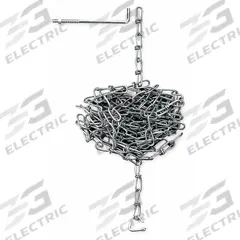 APPROVED VENDOR Chain and Anchor: 1GUK3/1GUL1/22XW71/22XW81/22XW82/22XW84/22XW88/22XW89/2A092, Steel (MPN 5A348). Key specifications — Color: Silver; Compatible with Grainger Part Number: 22XW82; Material: Steel; Product Type: Chain.