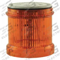 EATON Tower Light Module: Steady, 24V AC/24V DC, Amber, 73 mm Overall Dia, 3 in Overall Ht, SL4 (MPN SL7-L24-A). Key specifications — Brand: EATON; Compatible with Series: SL4; Lens Color: Amber; Operating Voltage: 24V AC; Manufacturer Part Number: SL7-L24-A.