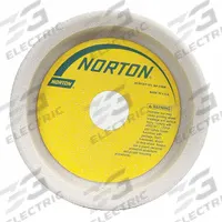 NORTON Straight Cup Grinding Wheel: Type 6, 5" x 1 1/2" x 1 1/4", 38A60-KVBE, 5 PK (MPN 66252830846). Key specifications — Wheel Hardness: K; Brand: NORTON.