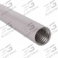Liquid-Tight Metal Conduit: 1 1/2 in Trade Size, Gray, 25 ft Nominal Lg, S-TFC (MPN S61500CTFC). Key specifications — Conduit Color: Gray; Brand: CALBRITE; Series: S-TFC.