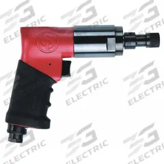 CHICAGO PNEUMATIC Air Screwdriver: 1/4 in, Light Duty, 900 RPM, Trigger, Variable Speed, 6.6 ft-lb (MPN CP2765). Key specifications — attr1320791: 1/4 in; attr1320794: Trigger; attr1320795: Yes; attr1320833: CHICAGO PNEUMATIC.
