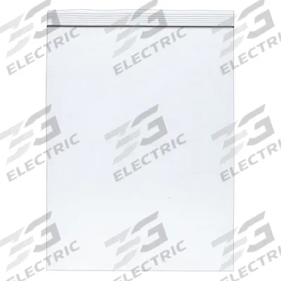 APPROVED VENDOR Reclosable Bag: 2 mil Thick, 9 in Wd, 12 in Lg, Hang Hole Not Included - Single-Zip Reclosable Poly Bags