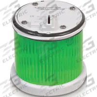 EDWARDS SIGNALING Tower Light Module: Steady, 24V AC/24V DC, Green, 70 mm Overall Dia, 200 Class (MPN 270LEDSG24AD). Key specifications — Brand: EDWARDS SIGNALING; Compatible with Series: 200 Class; Lens Color: Green; Operating Voltage: 24V AC; Manufacturer Part Number: 270LEDSG24AD.