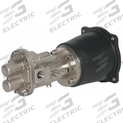 Dayton Rotary Gear Pump Head: Direct Drive, 316 Stainless Steel, 1/2" FNPT, PPS - C-Face Mount Gear Pump Heads