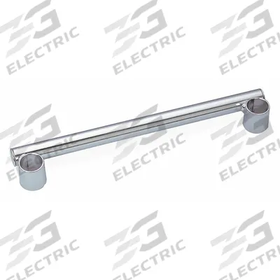 METRO Push Handle: Super Erecta Shelving, 30 in x 2 in x 1 1/2 in, Chrome - Push Handles for Wire Shelving