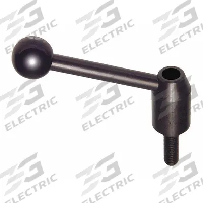 APPROVED VENDOR Adjustable Handle: Steel, 3/4"-10 Thread, 2.36 in Thread Lg - Adjustable Tension Levers with Threaded Stud
