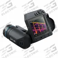 FLIR Infrared Camera: 24° x 18°/42° x 32°, SD Card/USB/Wireless, 640 x 480, T500, 30 Hz Frame Rate (MPN FLIR T530 DFOV 42 + 24). Key specifications — Focus Method: Manual; Manufacturer Part Number: FLIR T530 DFOV 42 + 24; Brand: FLIR; Field of View: 42° x 32°; Intrinsic Safety: Not Specified Intrinsically Safe; Lens Angles Included: 14°; 24°; 42°.