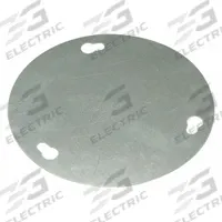 ZURN Cover: 6 1/4 in Overall Dia, 0 in Overall Ht, Carbon Steel, Galvanized, Silver, Screw-In, Round (MPN Z499B-6). Key specifications — Material: Carbon Steel; Connection Type: Screw-In; Brand: ZURN; Color: Silver.