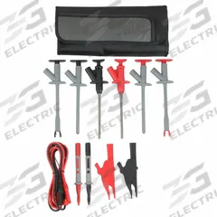 APPROVED VENDOR Test Lead Kit: CAT III 1000V, Alligator Clip/Std Probe, 1,000 V Max Volt, 4 ft Lg (MPN 4WRE1). Key specifications — Brand: APPROVED VENDOR.