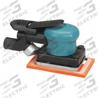 DYNABRADE Air Sheet Sander: Orbital, 0.15 hp, 13 cfm, Non-Vacuum, 10,000 RPM Max, 5 3/4 in Tool Lg (MPN 58509). Key specifications — attr1320331: Palm; attr1320360: DYNABRADE; attr1330282: 4-1/4 in x 3 in.
