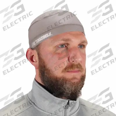 CHILL-ITS BY ERGODYNE Cooling Skull Cap: Gray, Universal, Skull Cap, Cooling - Bandanas