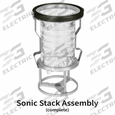 ADVANTECH Complete Stack Assembly: 3 in Overall Dia (MPN L3-N7) - Sieve Diaphragms, Mesh Discs, Adapters, Spacers and Column Locks