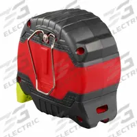 MILWAUKEE STUD Tape Measure: Nonmagnetic Single Hook Tip, 35 ft, Plastic, Black/Red (MPN 48-22-1435). Key specifications — attr935324: MILWAUKEE; attr942259: Black; attr935326: High-Visibility Blade; attr935328: 1/16 in; attr935329: Inches; attr935337: SAE; attr936607: Manual Lock; attr972446: Inch.