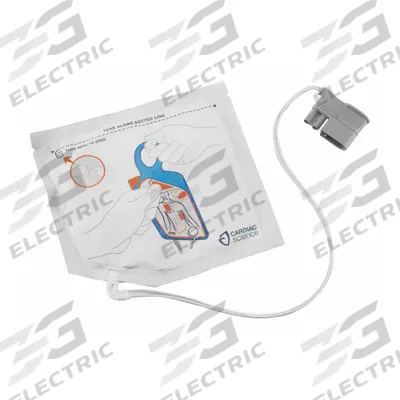 POWERHEART Adult Electrode: Non-Rechargeable Lithium, 60MP06 - Adult Electrode Pads
