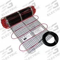 THERMOSOFT Under Floor Electric Heating System: 1,800 W Watt Output, 100 ft Overall Lg, 240V AC (MPN WW100-240). Key specifications — Voltage: 240V AC; Includes: 10 in Lead Wire; Thermostat Included: No; Brand: THERMOSOFT; For Use With: UWG4-4999.