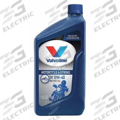 VALVOLINE Engine Oil: Conventional, 1 qt Size, Bottle, 10W-40 - 2-Cycle, 4-Cycle & Powersports Engine Oil