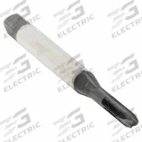 CLEVELAND Spiral Point Tap: #2-56 UNC, 2B, 3 Flute, Plug Chamfer, Hardlube Coated Cobalt (MPN C96001)